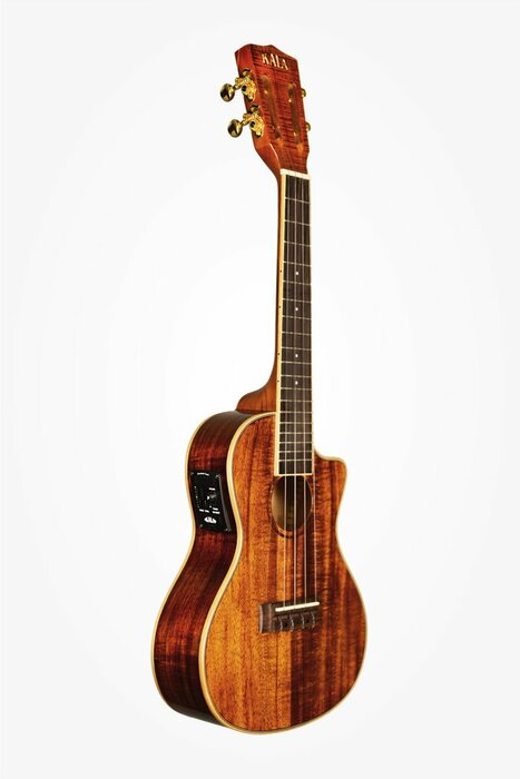 Kala KA-KCGE-C Hawaiian Koa Concert Cutaway Ukulele With EQ