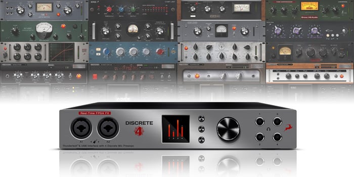 Antelope Audio Discrete 4 + FX Bundle Mic Preamp with Premium FX Pack DISCRETE-4+FX