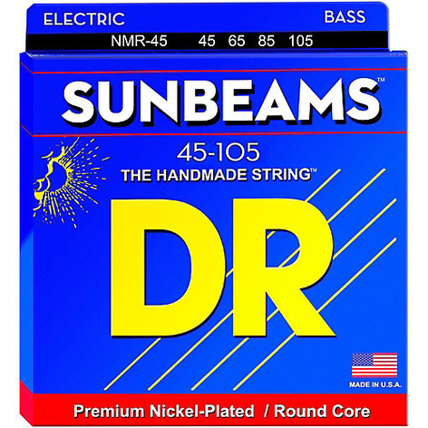 DR Strings NMR-45 Medium Sunbeams Electric Bass Strings NMR-45