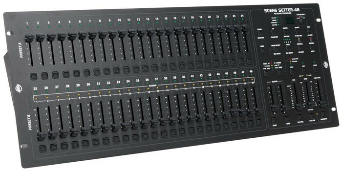ADJ Scene Setter-48 48 Channel DMX Dimming Console SCENE-SETTER-48