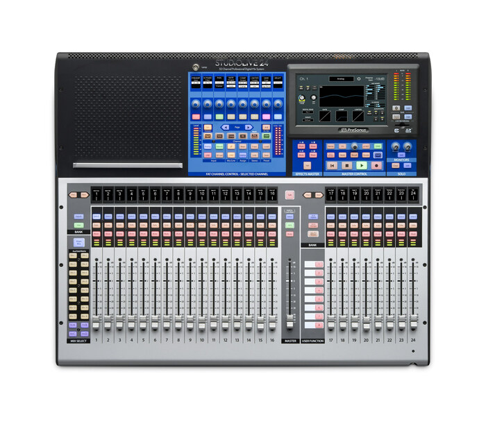 PreSonus StudioLive 24 Series III 24-Channel 32-input Digital Console And Recorder With Motorized Faders, USB Interface