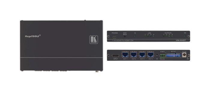 Kramer VM-4HDT 1:4 4K HDMI To HDBaseT Distribution Amplifier