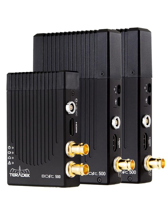 Teradek TER-BOLT-938 Bolt 500 SDI/HDMI Video Transmitter and Two Receiver Set TER-BOLT-938