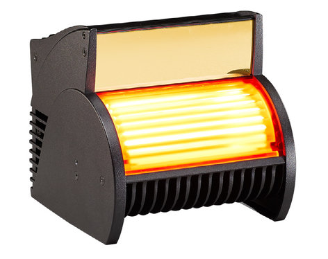 ETC/Elec Theatre Controls ColorSource CYC with Stage Pin Power Connector LED Cyclorama Fixture in Black CSCYC-B