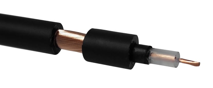 Mogami MCP-GTR-20 CorePlus Instrument Cable Right Angle TS To Straight TS, 20 Ft
