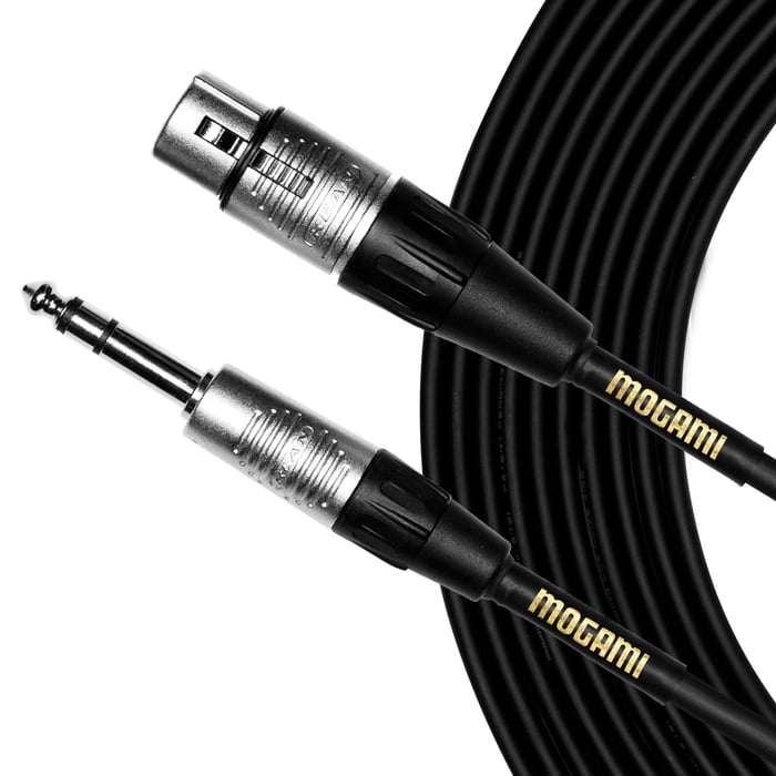 Mogami MCP-SXF-20 CorePlus Mic/Line Cable TRS To XLRF, 20 Ft