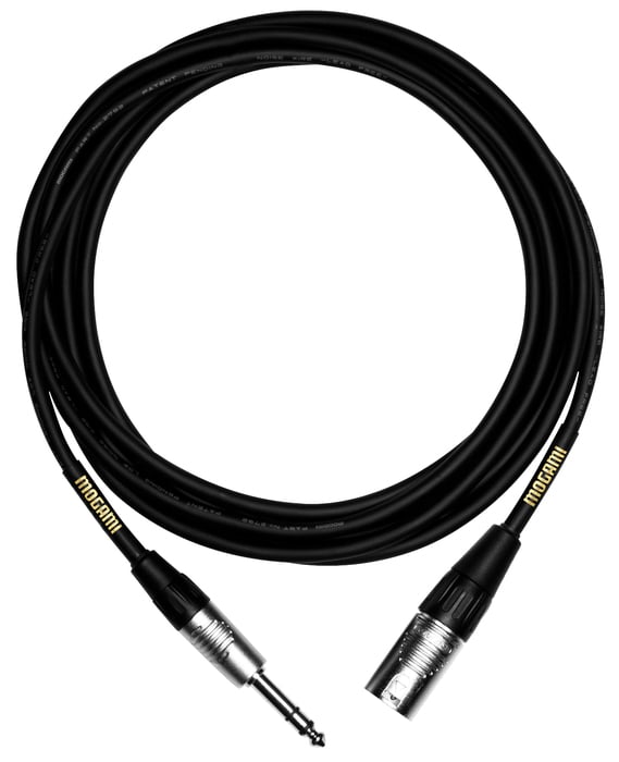 Mogami MCP-SXM-5 CorePlus Mic/Line Cable TRS To XLRM, 5 Ft