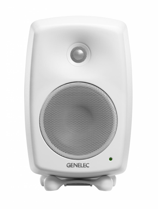 Genelec 8030CW Classic Series Active Studio Monitor With 5" Woofer, White Finish