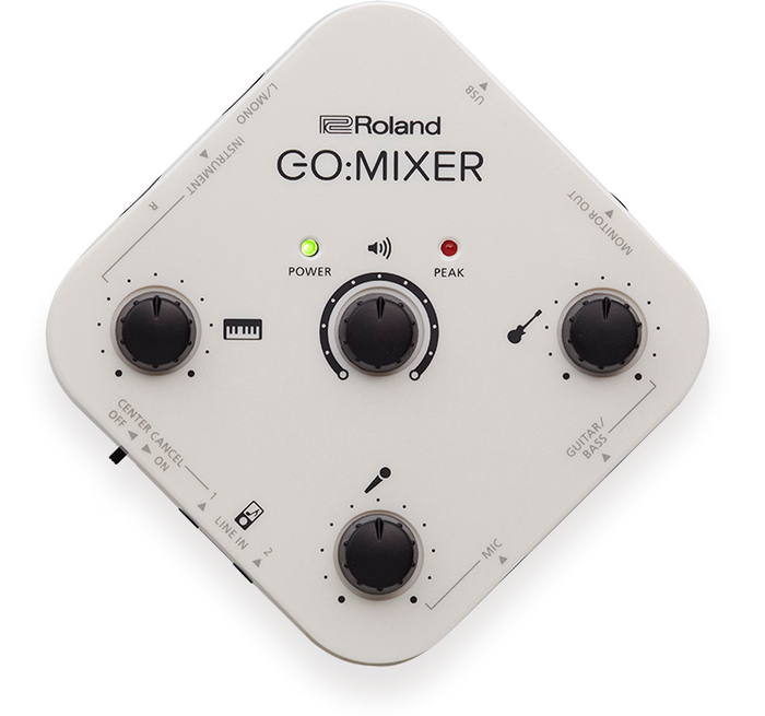 Roland GO:MIXER 5-Input Mixer / Interface For IOS And Android