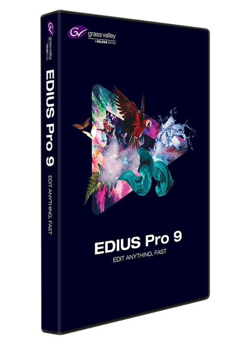 Grass Valley EDIUS-PRO-9-DNXHD EDIUS Pro 9 [VIRTUAL] Nonlinear Editing Software With DNxHD Option