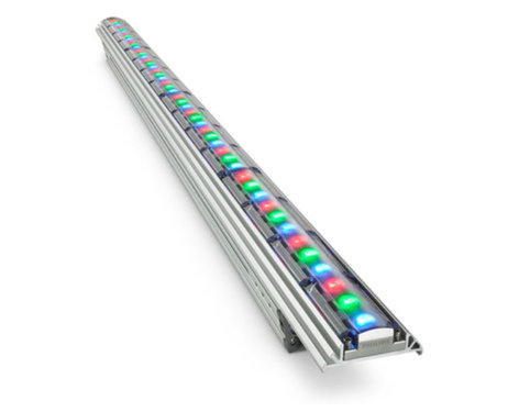Philips Color Kinetics ColorGraze QLX Powercore 3 ft RGB - 10° x 60° Beam Angle Linear Exterior LED Wall Grazing 123-000079-31