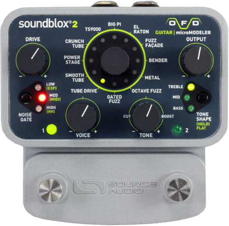 Source Audio SA228 SoundBlox2 OFD Bass MicroModeler Fuzz Pedal