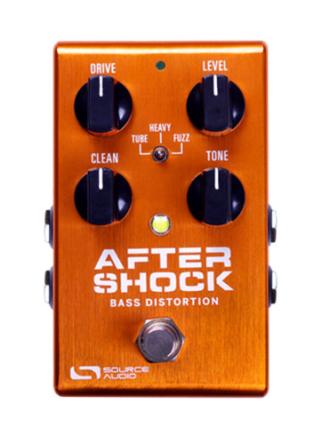 Source Audio SA246 AfterShock Bass Distortion Bass Distortion Pedal With App Connectivity And MIDI Capabilities