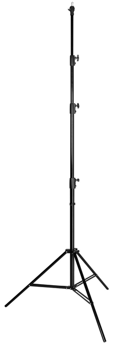 Westcott 9913N Heavy-Duty Light Stand 13 Ft Aluminum Light Stand, Black Finish