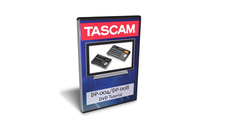 Tascam DP-004/DP-008 DVD Tutorial for Digital Pocketstudio Operation and Recording Techniques DP-0048DVD
