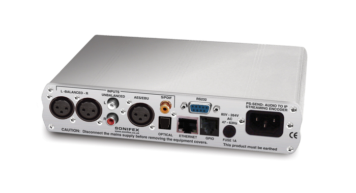 Sonifex PS-SEND Audio To IP Streaming Encoder