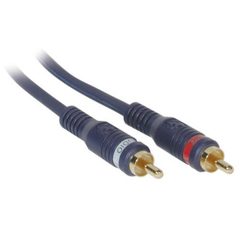 Cables To Go 29103 100 Ft Dual RCA Stereo Cable