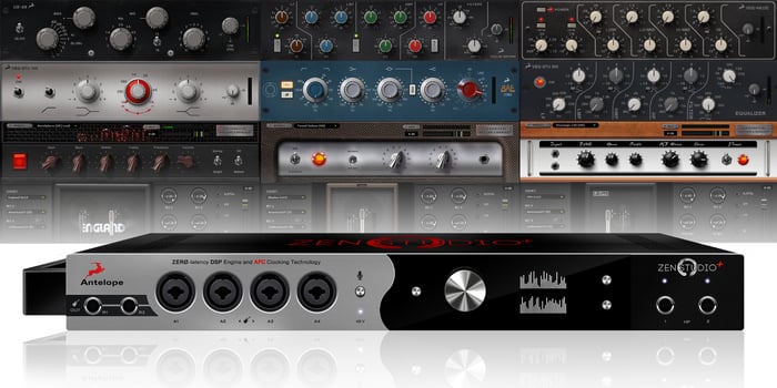 Antelope Audio ZEN-STUDIO+ Zen Studio+ Thunderbolt / USB Audio Interface With 12 Microphone Preamps