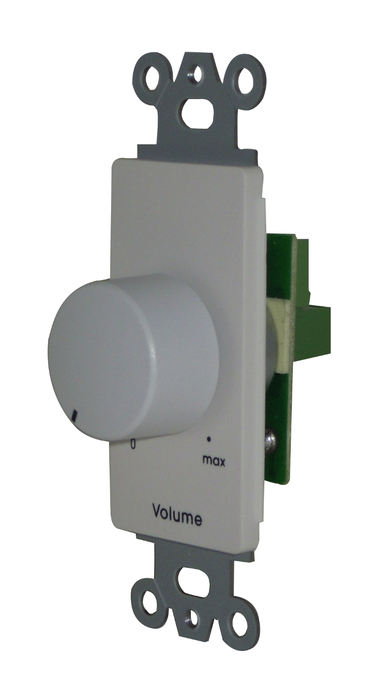 TOA AT-10K AM Remote Wall-Mount Volume Control Attenuator, White