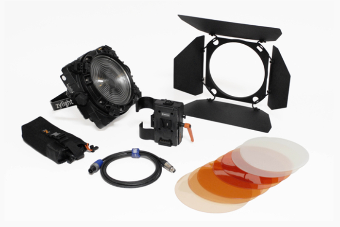 Zylight 26-01062 F8-200 Daylight Single Head ENG Kit 200W 5600K LED Fresnel With V-Mount Adapter