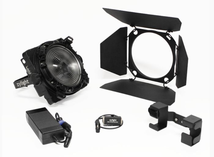 Zylight 26-01066 F8-200 Daylight Studio Kit 200W 5600K Daylight LED Fresnel With DMX Interface Box