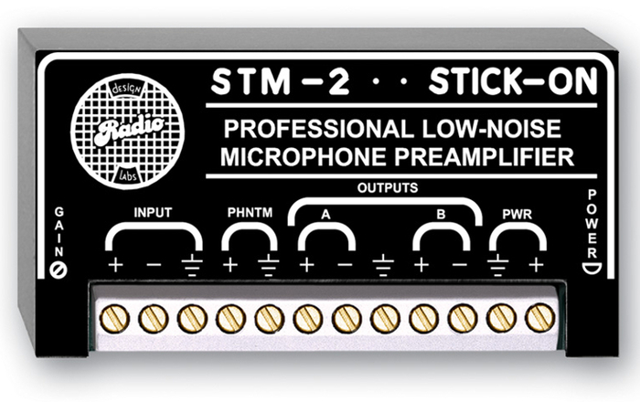 Radio Design Labs STM-2 Adjustable Microphone to Line Preamplifier STM2