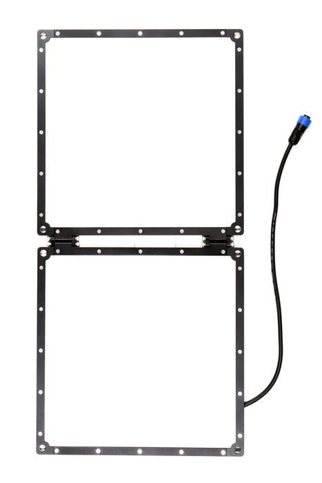 Aladdin BI-FOLD2 Gold Mount Kit 100W Bi-Color Soft LED Light Kit with Dimmer and Gold Mount Battery Plate AMS-FD100BIKIT-GM
