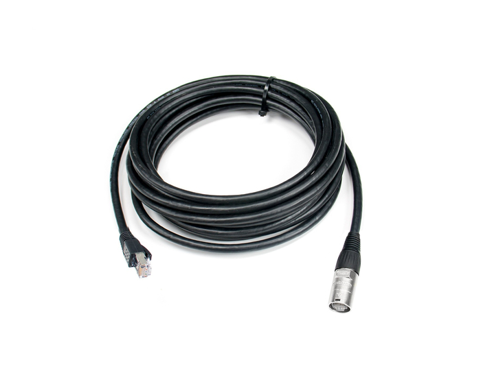 Elite Core SUPERCAT6-S-RE-25 25' Ultra Rugged Shielded Tactical CAT6 Cable With Ethercon To RJ45 Connectors