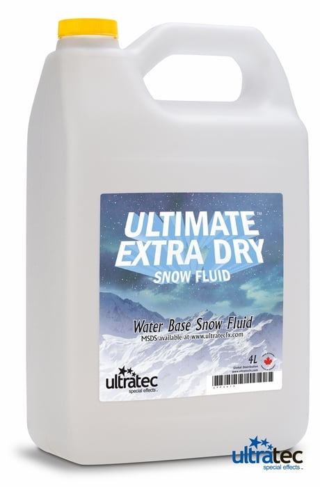 Ultratec CFF3618 4L Container Of Ultimate Extra Dry Snow Fluid