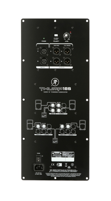 Mackie 2042586-00 Thump18S Complete Amp Assembly 2042586-00