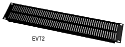 Middle Atlantic Products EVT2 2 space 3.5" economy vent panel EVT2