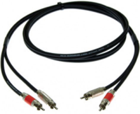 Pro Co DKRR3 3' Dual RCA To Dual RCA Cable