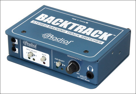 Radial Engineering Backtrack Stereo Audio Switcher BACKTRACK