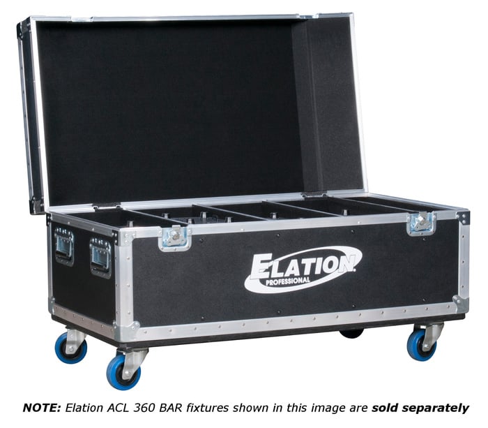 Elation DRC360BAR Quad Road Case For ACL 360 Bar