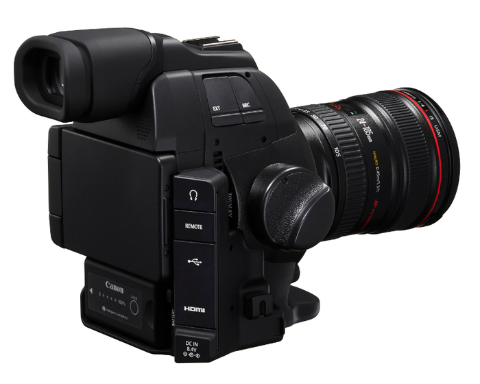 Canon EOS C100 Mark II 24-105mm Kit Digital HD Camera With EF 24-105mm F/4L IS USM Standard Zoom Lens.