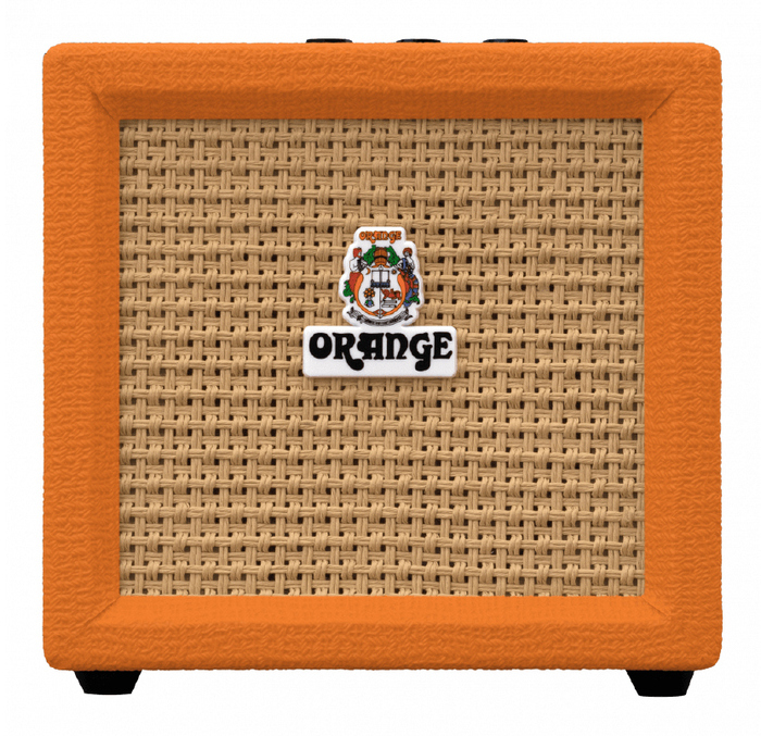 Orange CRUSH-MINI Crush Mini 3 Watt Battery Amp With Tuner, Volume, Shape, Gain Control