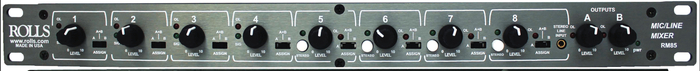 Rolls RM85 Two Zone Mic / Line Mixer RM85