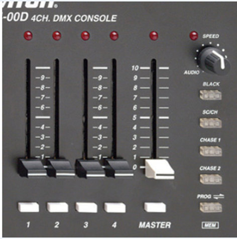 Leviton N3004-00D 3000 Series 4-Channel DMX Controller