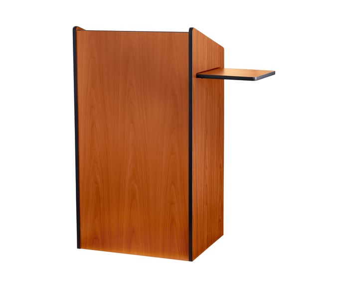 Oklahoma Sound 600CH 600 Aristocrat Floor Lectern In Cherry