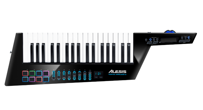 Alesis VORTEXT WIRELESS 2 Wireless USB/MIDI Keytar Controller With Tilt-Sensor