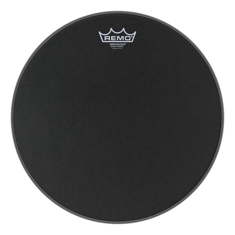 Remo BA-0814-ES 14" Ebony Suede Ambassador Drumhead BA-0814-ES