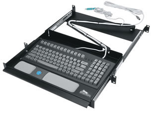 Middle Atlantic Products KB-SS Pull Out Tray for Computer Keyboard KB-SS