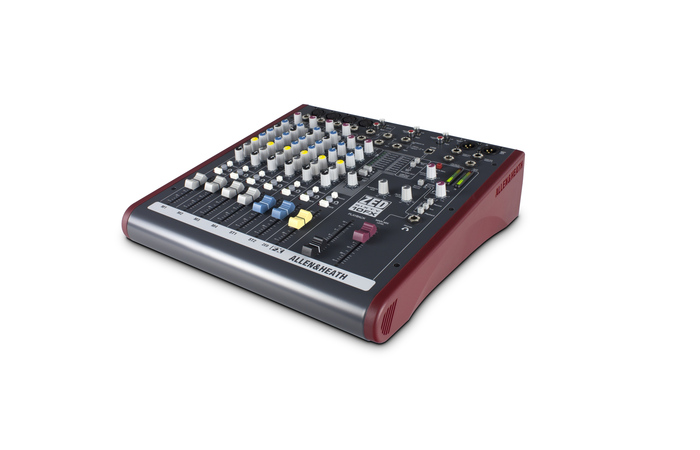 Allen & Heath ZED60-10FX 10-Channel Analog Mixer With Effects With Instrument Inputs