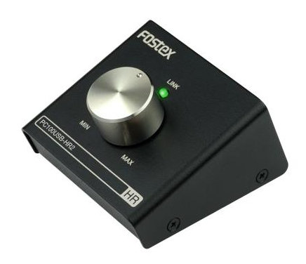 Fostex PC-100USB-HR-2 Desktop 24-bit / 96kHz USB Volume Controller And Headphone Amplifier