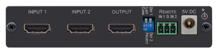 Kramer VS-211H2 2:1 UHD Low-Cost Auto Switcher