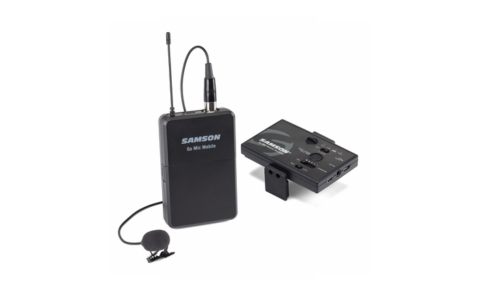 Samson SWGMMSLAV Go Mic Mobile Wireless Lavalier Wireless System With LM8 Lavalier Microphone