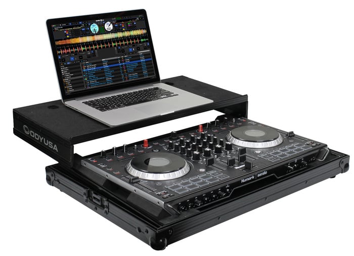 Odyssey FRGSNS6IIBL Case For Numark NS6II DJ Controller, Black