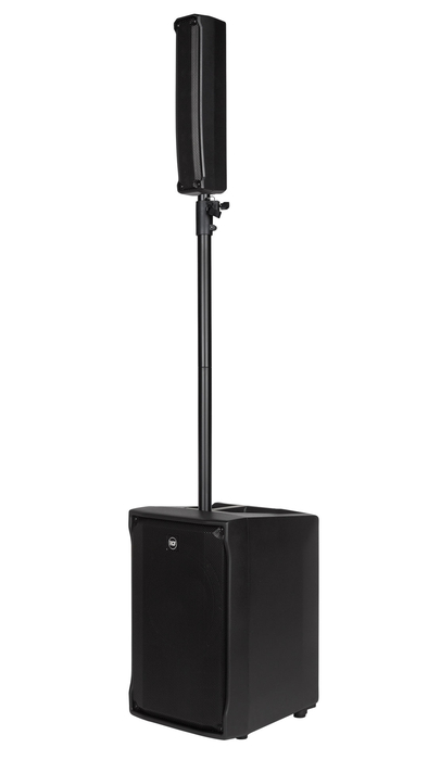 RCF EVOX JMIX8 Active Portable Column Array PA System  With 8-Channel Digital Bluetooth Mixer And 12" Subwoofer, 1400W