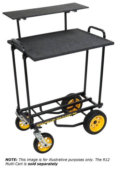 Rock-n-Roller RSHM2T 2 Tier Multi-Media Shelf for R8 / R10 / R12 RSHM2T