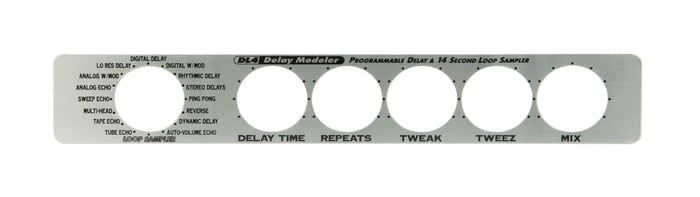 Line 6 50-50-0035 Faceplate for DL4 50-50-0035